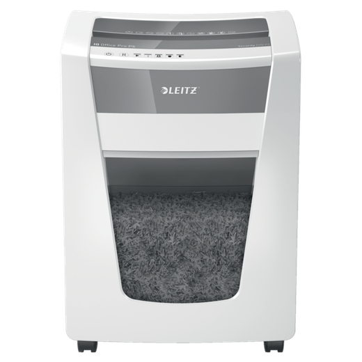 Destructora Leitz IQ Office Pro P5 blanco/plata