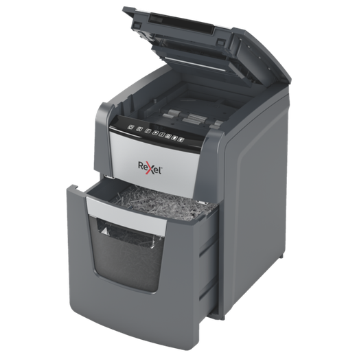 Destructora Optimum Auto+ 100X EU, autoalimentación, negro