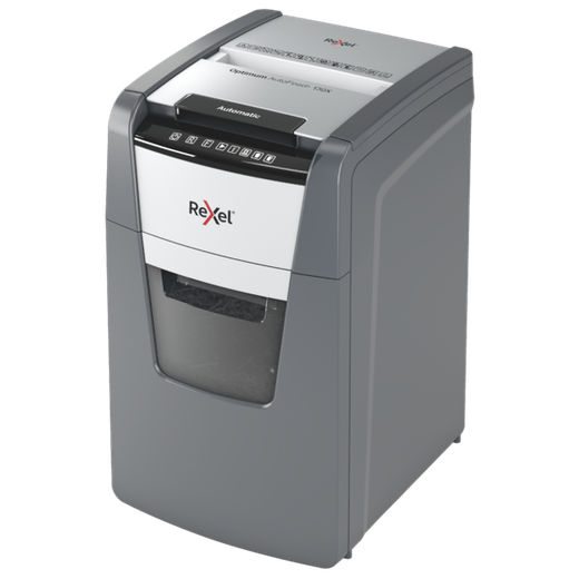 Destructora Optimum Auto+ 130X EU, autoalimentación, negro