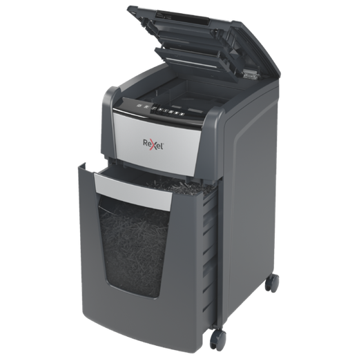 Destructora Optimum Auto+ 225X EU, autoalimentación, negro