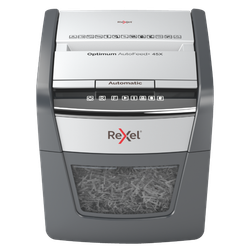 Destructora Optimum Auto+ 45X EU, autoalimentación, negro