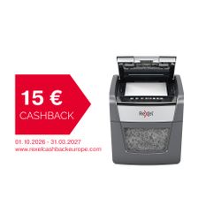 Destructora Optimum Auto+ 45X EU, autoalimentación, negro