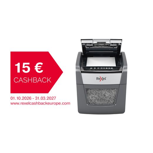 Destructora Optimum Auto+ 45X EU, autoalimentación, negro