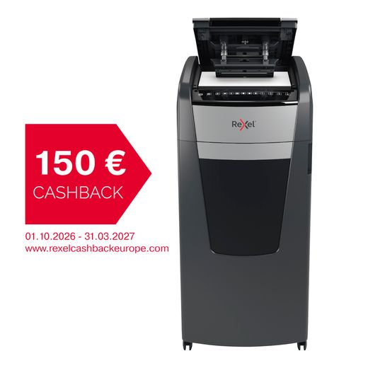 Destructora Optimum Auto+ 600X EU, autoalimentación, negro