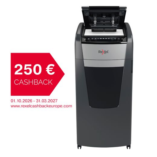 Destructora Optimum Auto+ 750M EU, autoalimentación, negro