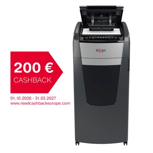 Destructora Optimum Auto+ 750X EU, autoalimentación, negro