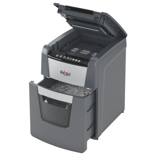 Destructora Optimum Auto+ 90X EU, autoalimentación, negro