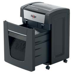 Destructora Rexel Momentum Extra P420+, negro/plata