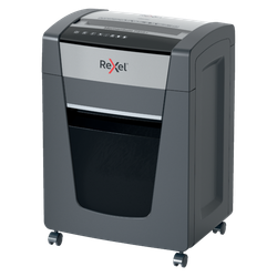 Destructora Rexel Momentum Extra P515+, negro/plata