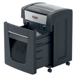 Destructora Rexel Momentum Extra P515+, negro/plata