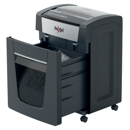 Destructora Rexel Momentum Extra P515+, negro/plata