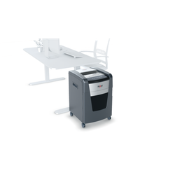 Destructora Rexel Momentum Extra XP418+, negro/plata