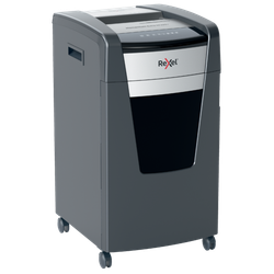 Destructora Rexel Momentum Extra XP422+, negro/plata