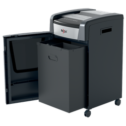 Destructora Rexel Momentum Extra XP422+, negro/plata