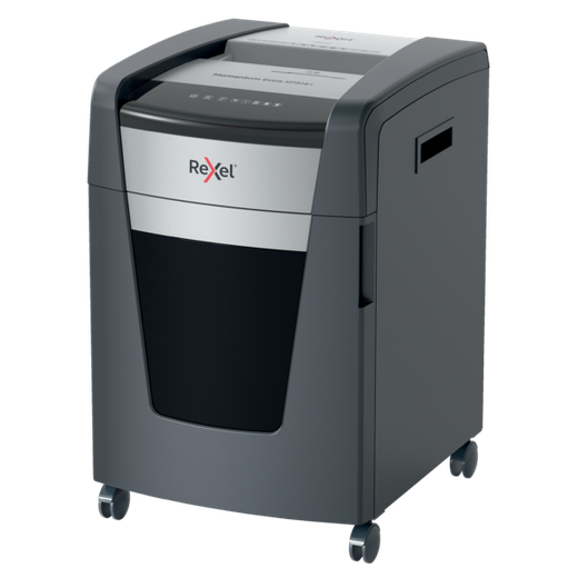 Destructora Rexel Momentum Extra XP514+, negro/plata