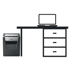 Destructora Rexel Momentum M510 negro/plata