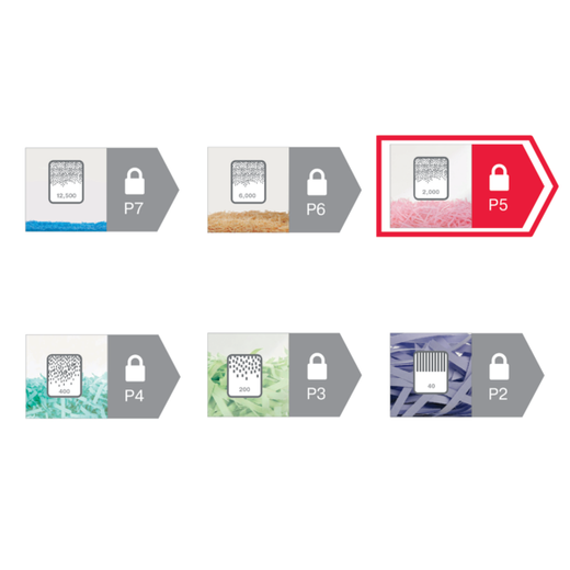 Destructora Rexel Momentum M515 negro/plata