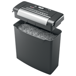 Destructora Rexel Momentum S206, negro/plata