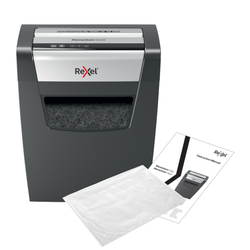 Destructora Rexel Momentum X312 negro/plata