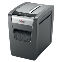 Destructora Rexel Momentum X312SL negro/plata