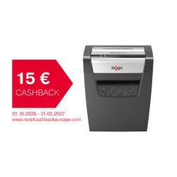 Destructora Rexel Momentum X410 negro/plata