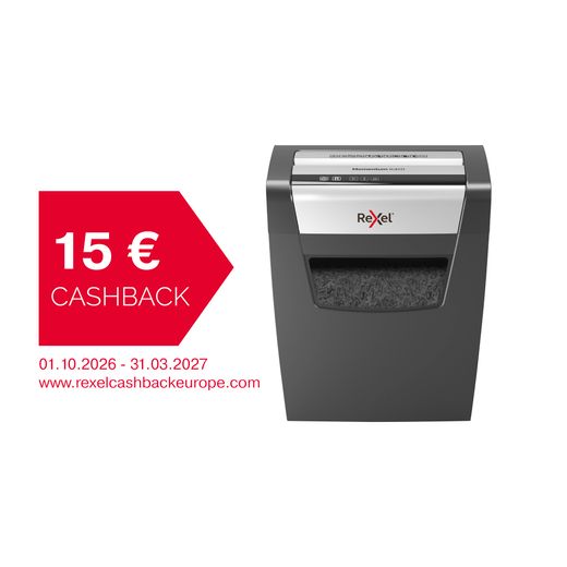 Destructora Rexel Momentum X410 negro/plata