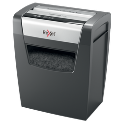 Destructora Rexel Momentum X410 negro/plata