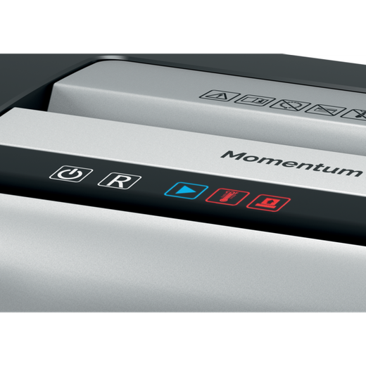 Destructora Rexel Momentum X410 negro/plata