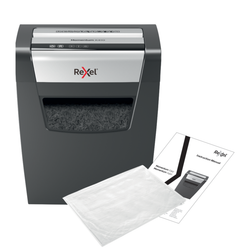 Destructora Rexel Momentum X410 negro/plata