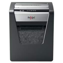 Destructora Rexel Momentum X415 negro/plata