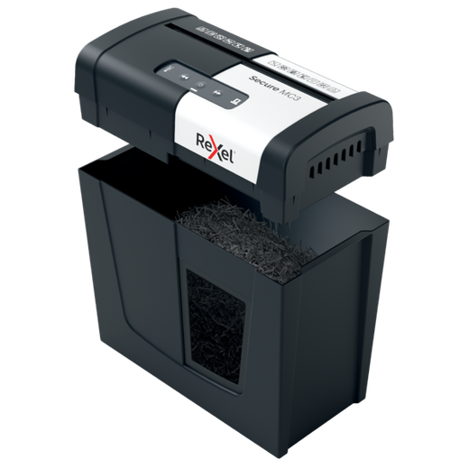 Destructora Secure MC3, negro