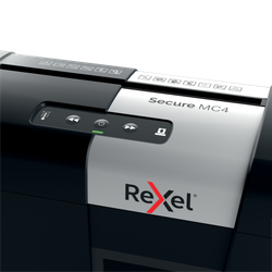 Destructora Secure MC4, negro