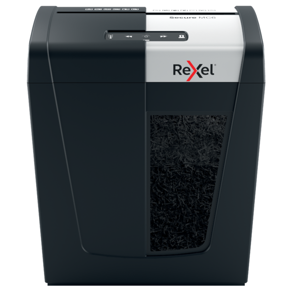 Destructora Secure MC6, negro