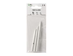 Difumino liderpapel bolsa de 3 unidades diametros surtidos 70 mm / 80 mm / 90 mm