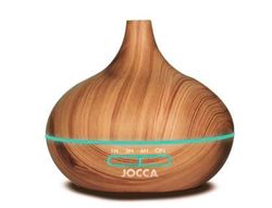 Difusor de aromas jocca 7 modos iluminacion incluye usb capacidad 300 ml 170x170x170 mm