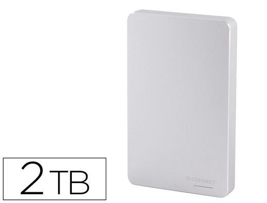 Disco duro q-connect 2,5" externo 2tb usb 3.0 sata
