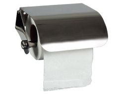 Dispensador Q-Connect de Papel Higienico Acero Inoxidable 122X98X45 Mm
