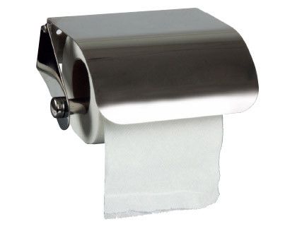 Dispensador Q-Connect de Papel Higienico Acero Inoxidable 122X98X45 Mm