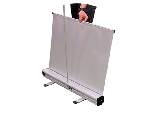 Display enrollable yosan roll up aluminio 1 cara ancho 100 cm altura 200 cm