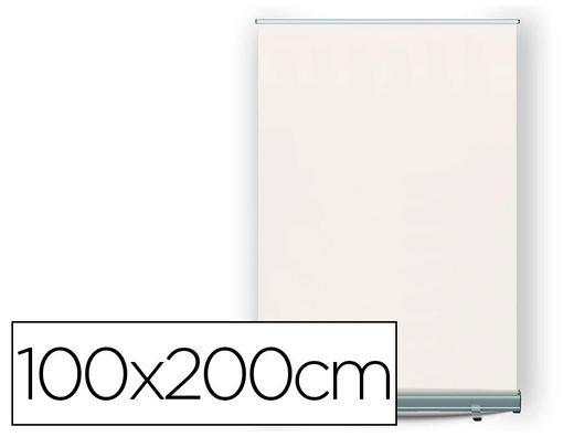 Display enrollable yosan roll up aluminio 1 cara ancho 100 cm altura 200 cm
