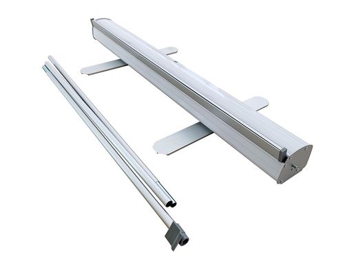 Display enrollable yosan roll up aluminio 1 cara ancho 85 cm altura 200 cm
