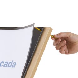 Display Regulable A3 Blanco Serie Natural