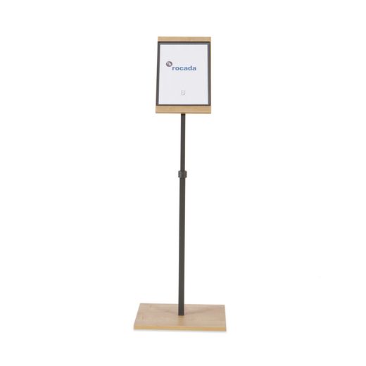 Display Regulable A4 Blanco Serie Natural