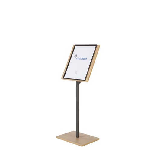 Display Regulable A4 Blanco Serie Natural
