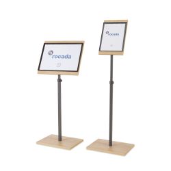 Display Regulable A4 Blanco Serie Natural