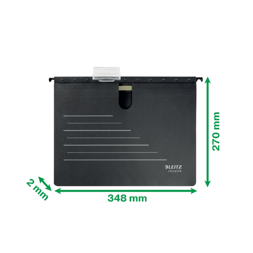 Dosier fástener colgante de cartón Alpha® Leitz Recycle. DIN A4.