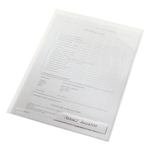 Dossier CombiFile (Bolsa 5) PP. 200 micras. DIN A4, blanco