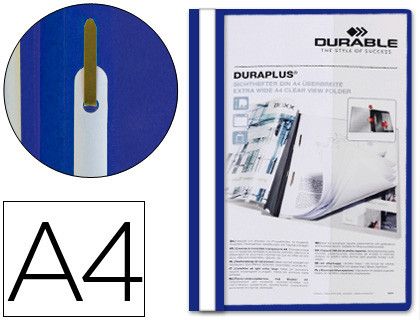 Dossier Durable fástener Duraplus azul