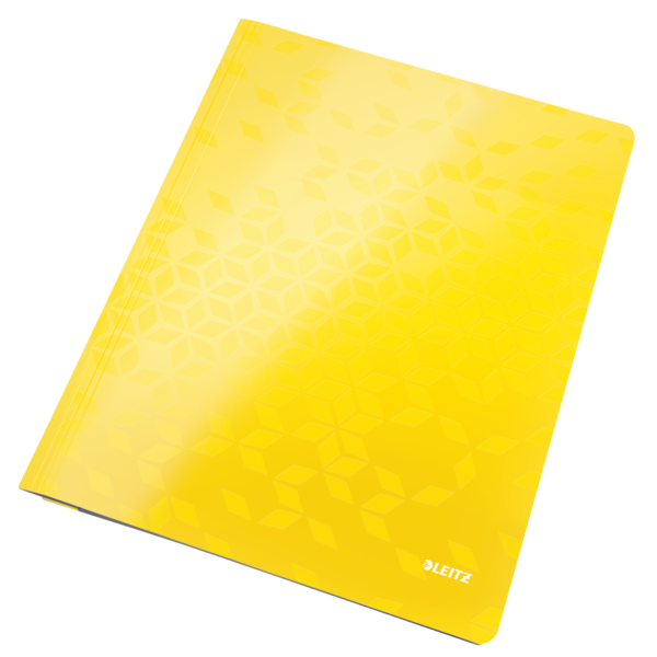 Dossier Fastener WOW. DIN A4. Cartón, amarillo