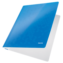 Dossier Fastener WOW. DIN A4. Cartón, azul